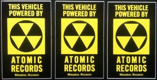 Atomic Records Stickers
