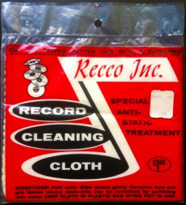 Record Cleaning Cloth