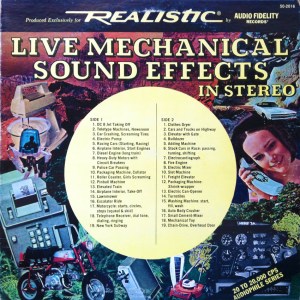 Live Mechanical Sound Effects Cover Smaller