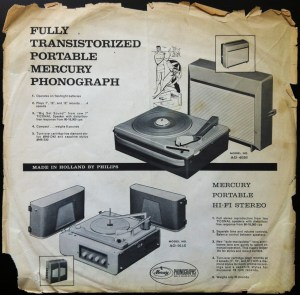 Mercury Phonograph Insert