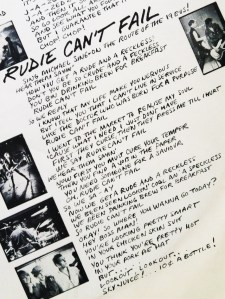 Rudie Lyrics