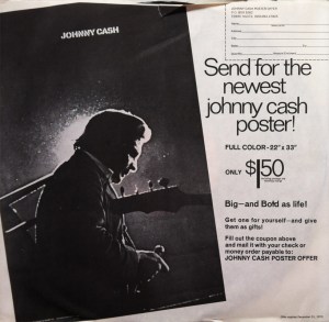 Johnny Cash Poster Offer