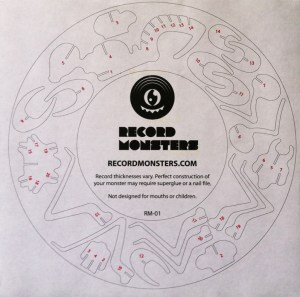 Record Monsters Insert